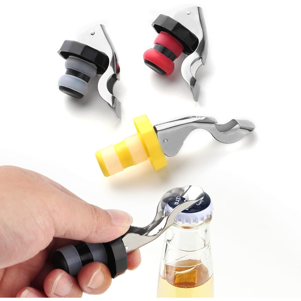 6 Pieces Reusable Silicone Win - đánh giá và giá Wine Preservation Pump