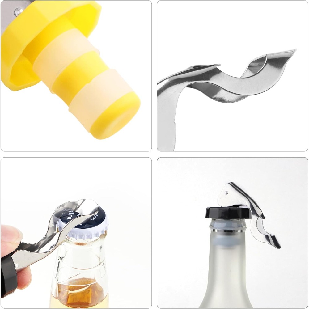 6 Pieces Reusable Silicone Win - đánh giá và giá Wine Preservation Pump