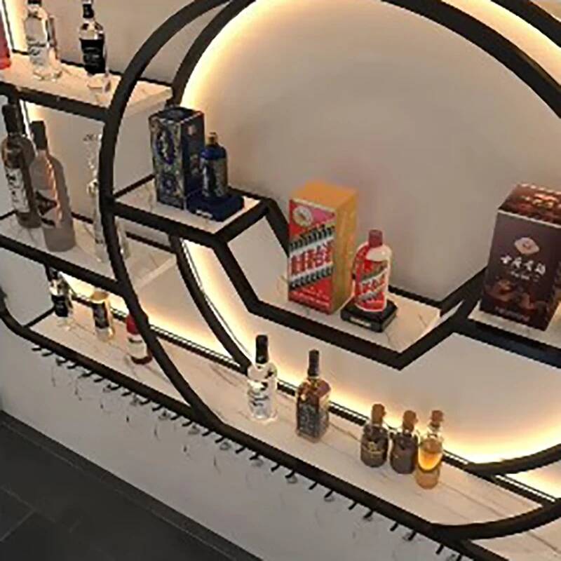 Wine Nightclub Display Cabinet - đánh giá và giá Home Bar Shelf