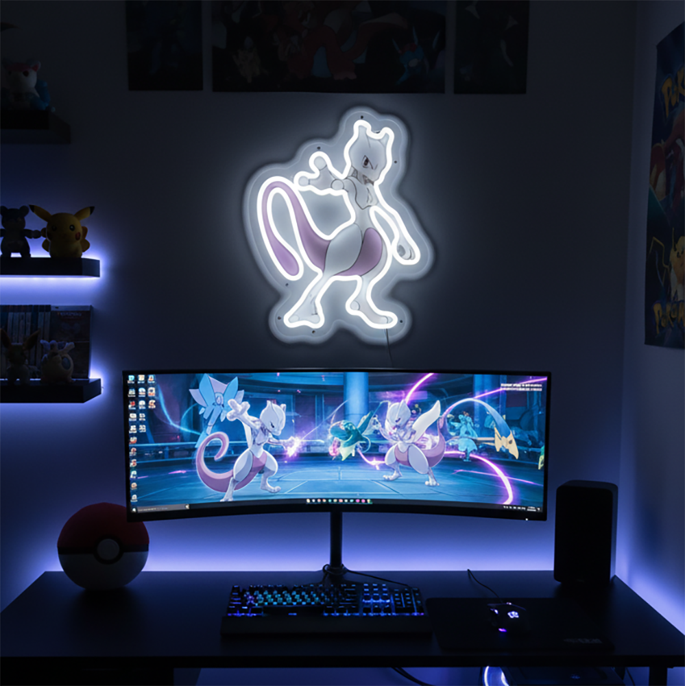 Custom Anime Pokemon Mewtwo Ac - đánh giá và giá Home Bar Supplies