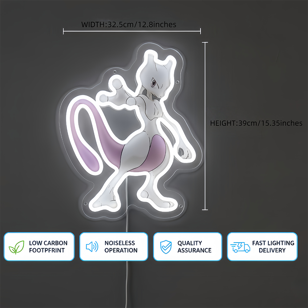 Custom Anime Pokemon Mewtwo Ac - đánh giá và giá Home Bar Supplies