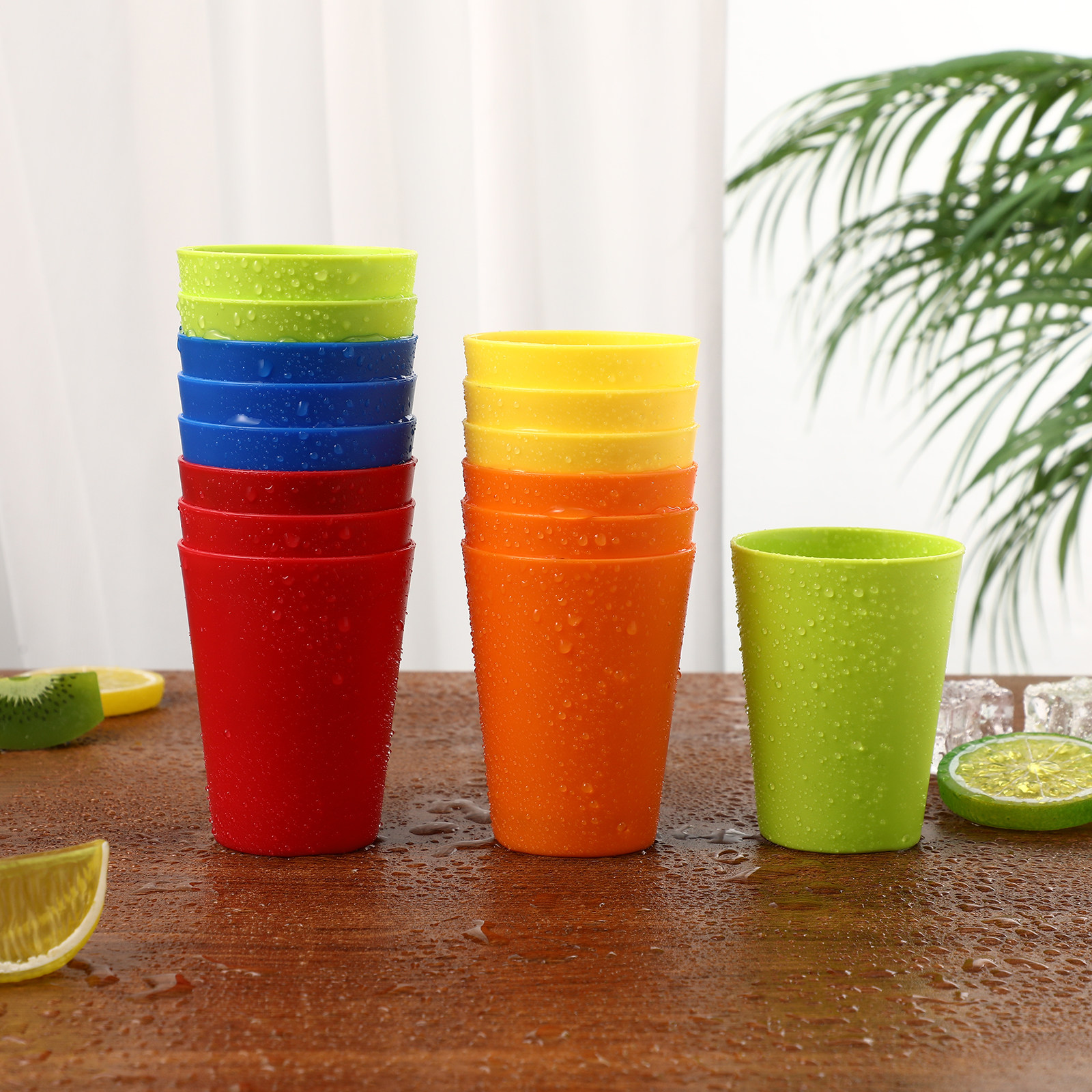 15Pcs Plastic Colorful Reusabl - đánh giá và giá Home Bar Supplies