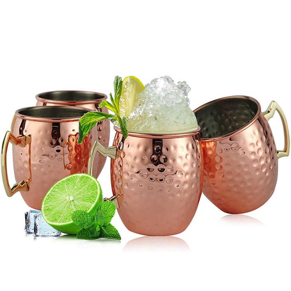 2pcs 100% Handmade 18oz Hammer - đánh giá và giá Mule Copper Mug