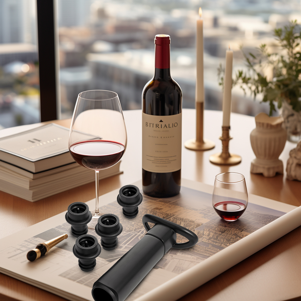 WOTOR Wine Stoppers ABS Plasti - đánh giá và giá Wine Preservation Pump