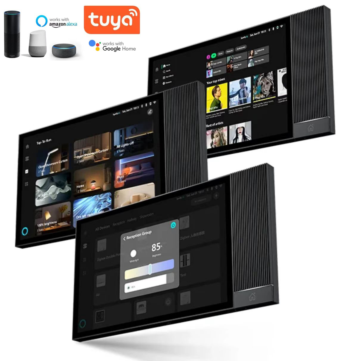 Tuya 8-Inch Smart Zigbee Gatew - đánh giá và giá Home Bar Android