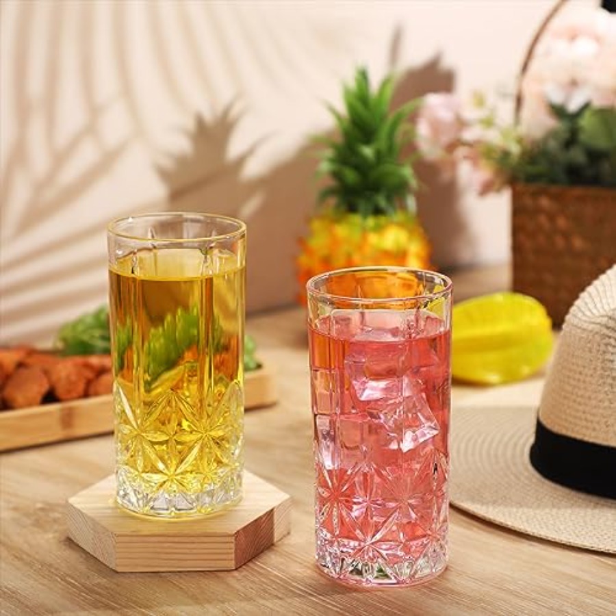 Set of 12 Tall Highball Glasse - đánh giá và giá Highball Glass Set