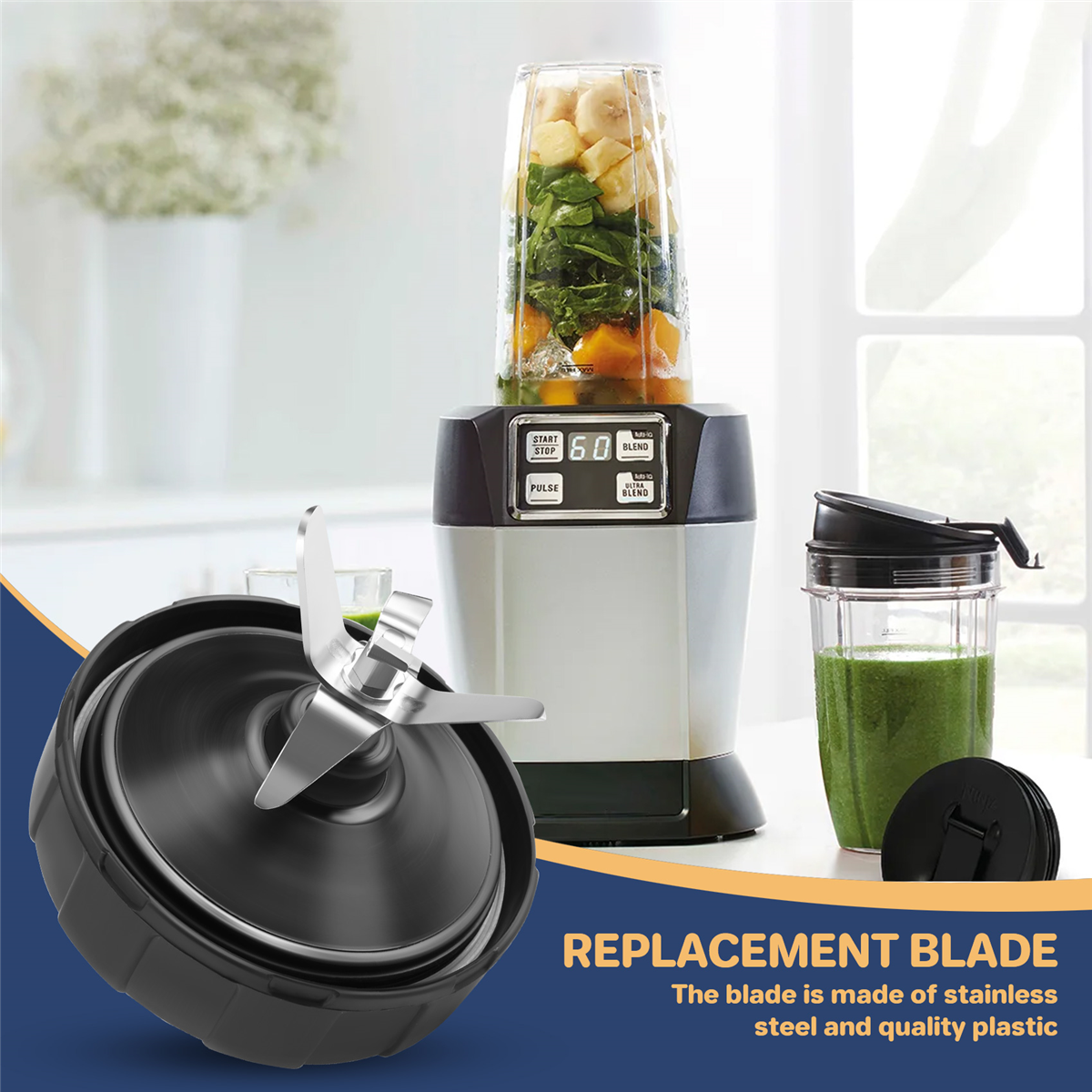 ABBZ-7 Fins Blender Blade Part - đánh giá và giá Citrus Juicer Bar