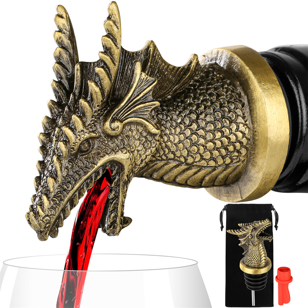 Dragon Decor Wine Bottle Stopp - đánh giá và giá Wine Preservation Pump