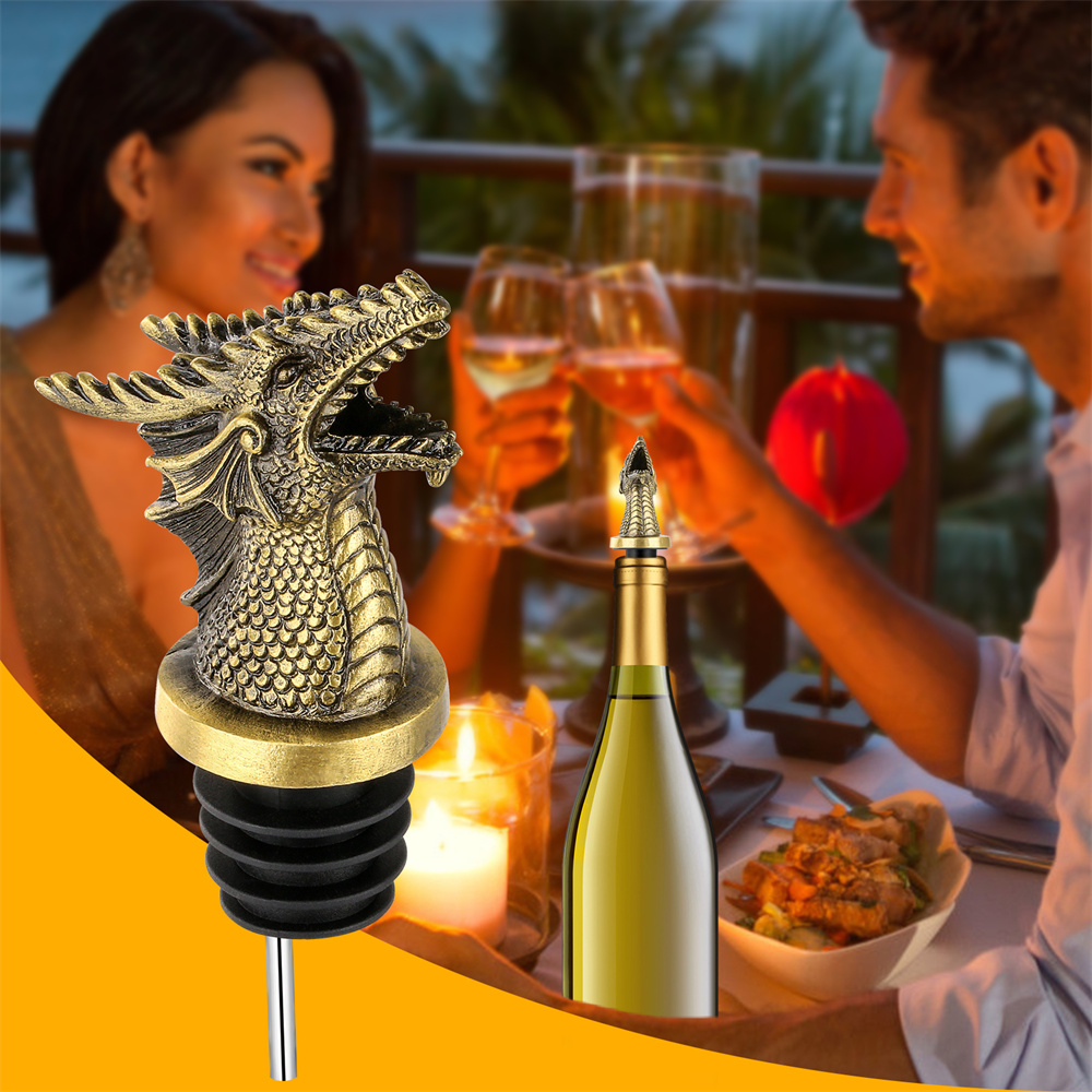 Dragon Decor Wine Bottle Stopp - đánh giá và giá Wine Preservation Pump