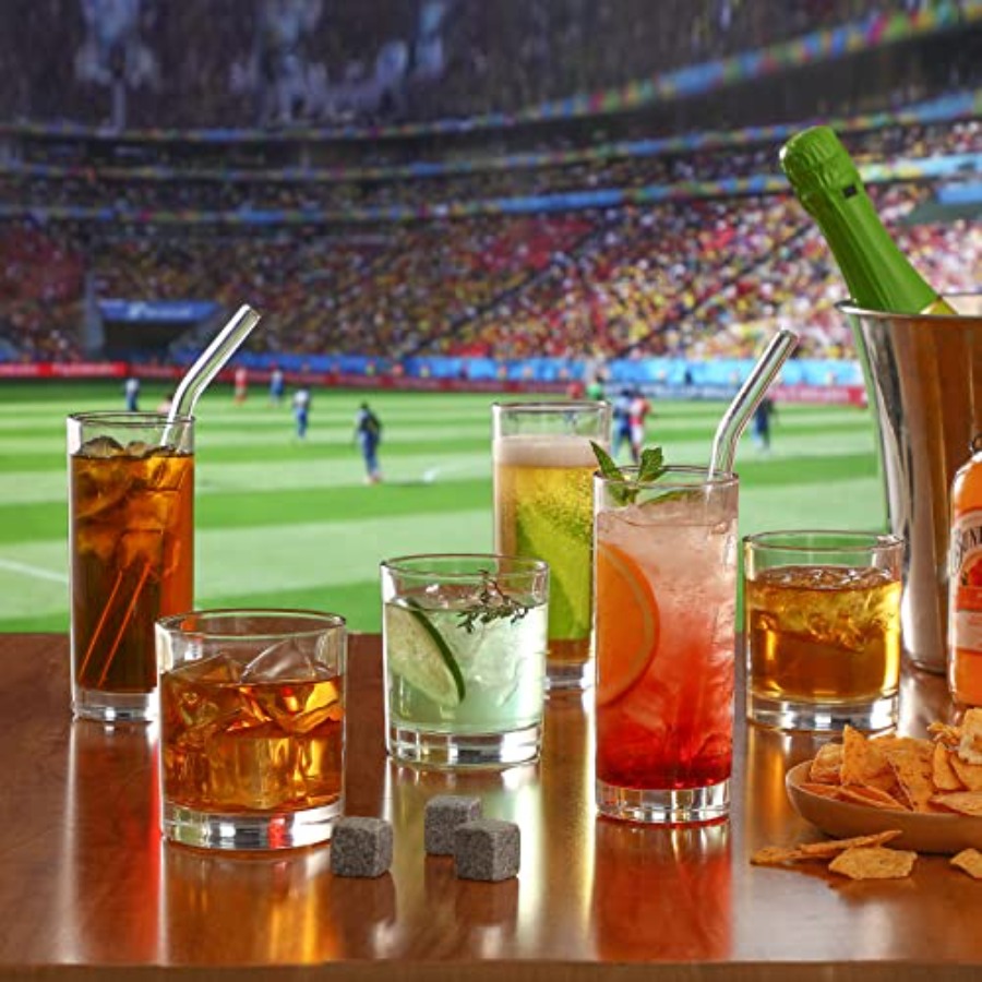 [ 12 Pack ] Glass Cups with Gl - đánh giá và giá Highball Glass Set
