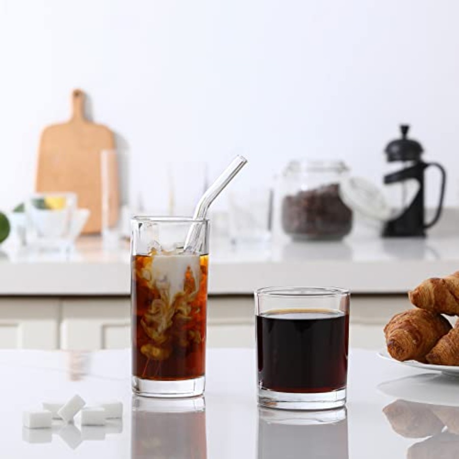 [ 12 Pack ] Glass Cups with Gl - đánh giá và giá Highball Glass Set