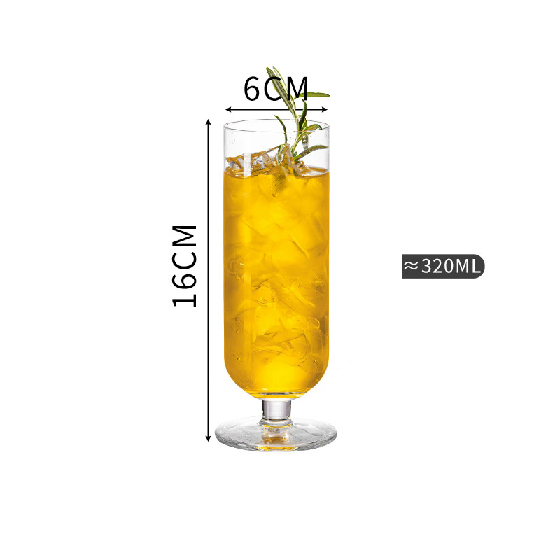 4PCS Creative Cocktail Glasses - đánh giá và giá Highball Glass Set