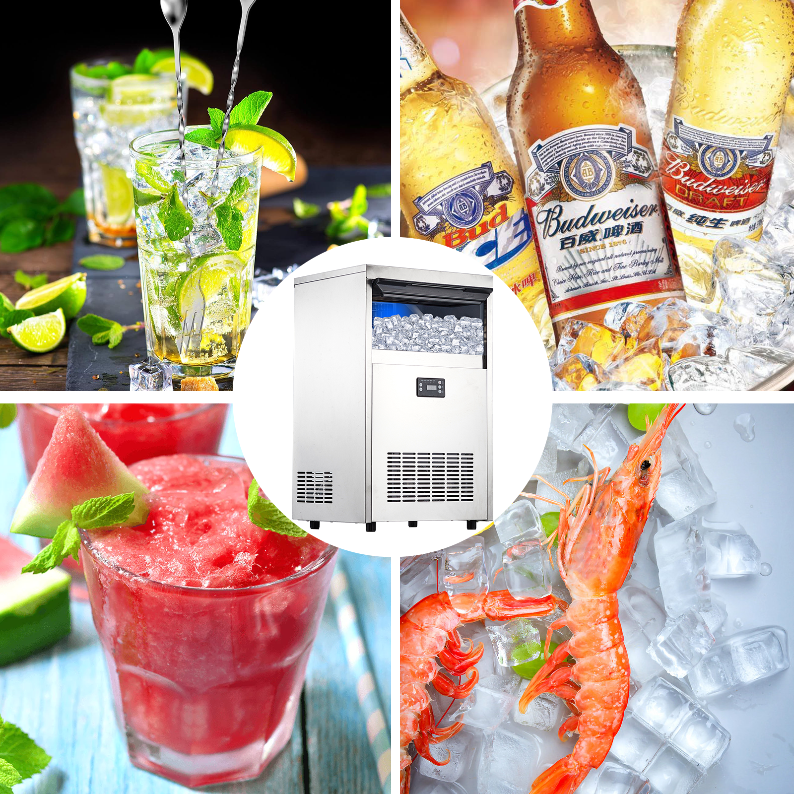 Commercial Ice Maker Machine 2 - đánh giá và giá Home Bar And Counter