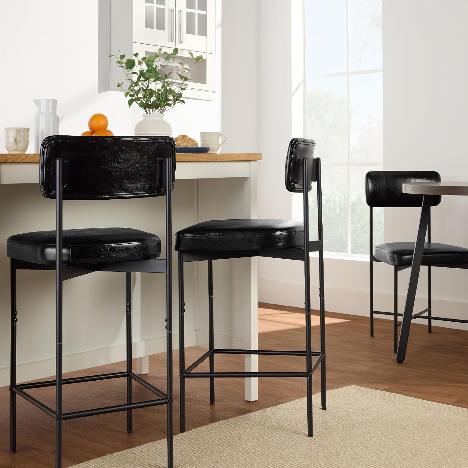 Set of 2, Armless Counter Heig - đánh giá và giá Home Bar And Counter
