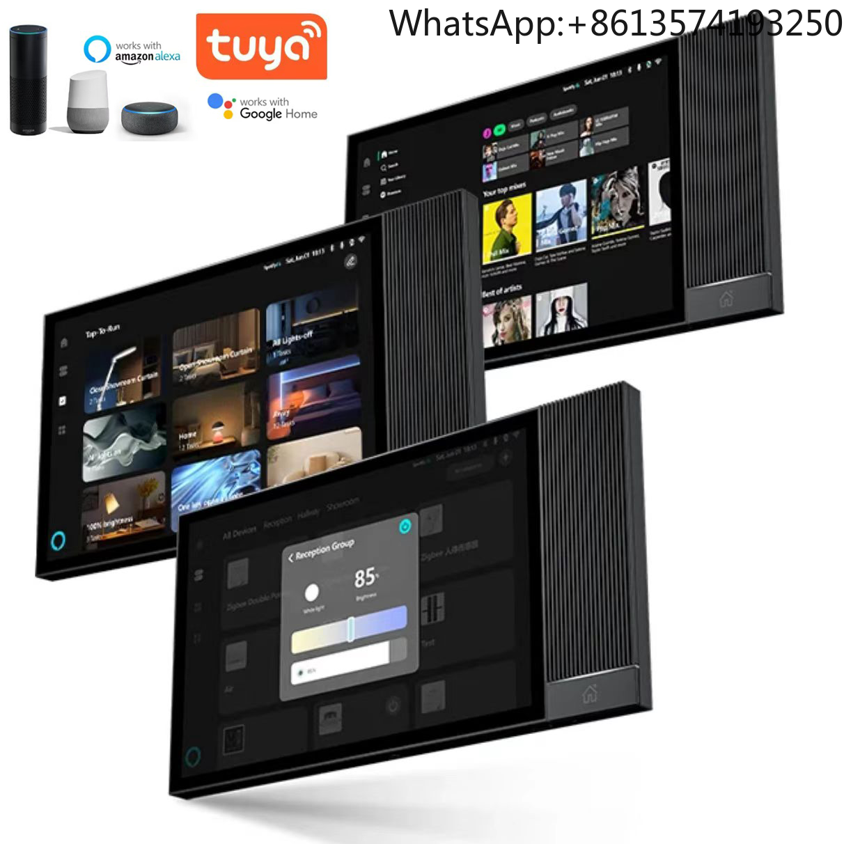 Tuya 8-Inch Smart Zigbee Gatew - đánh giá và giá Home Bar Android