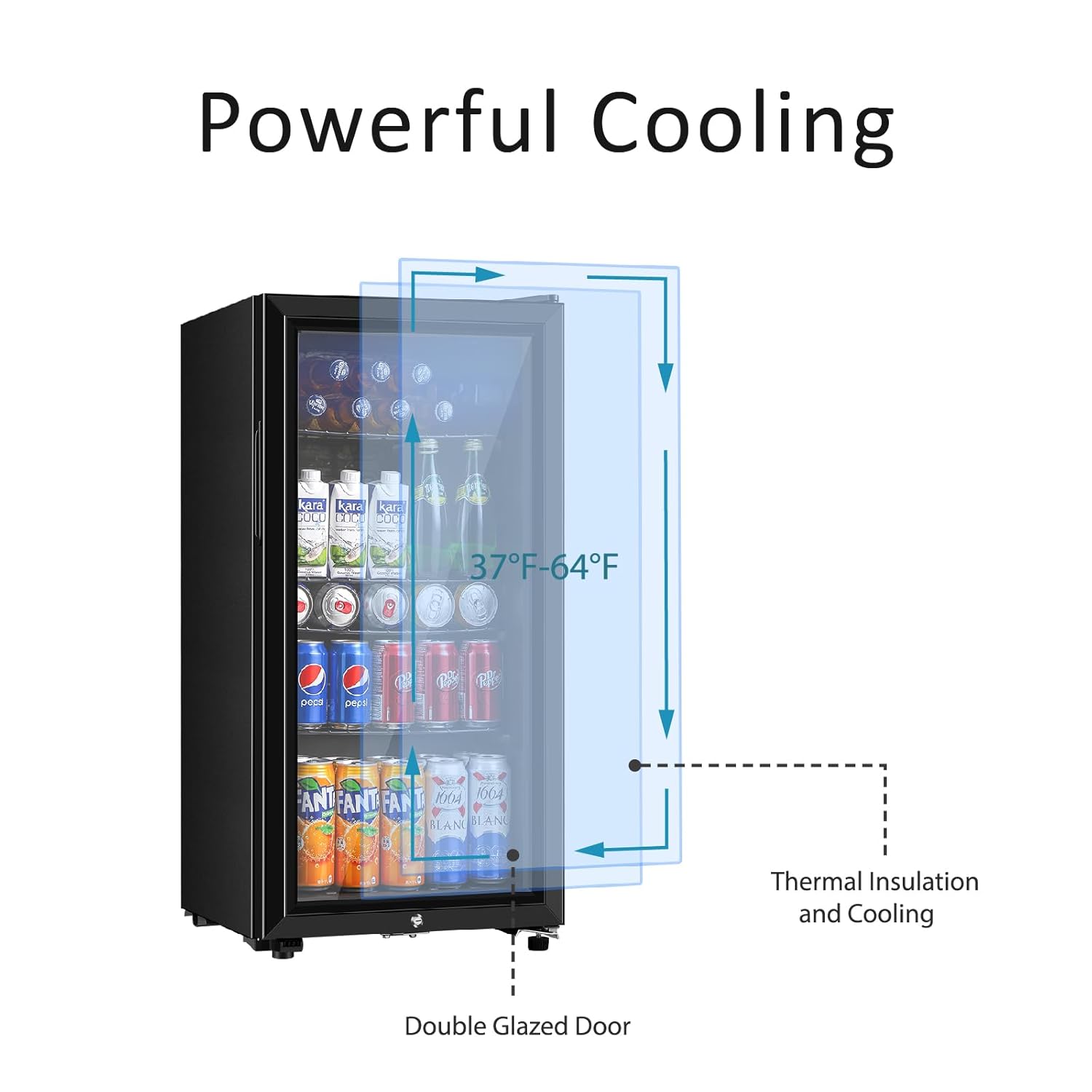 Beverage Refrigerator, 3.2 Cu. - đánh giá và giá Home Bar Setup
