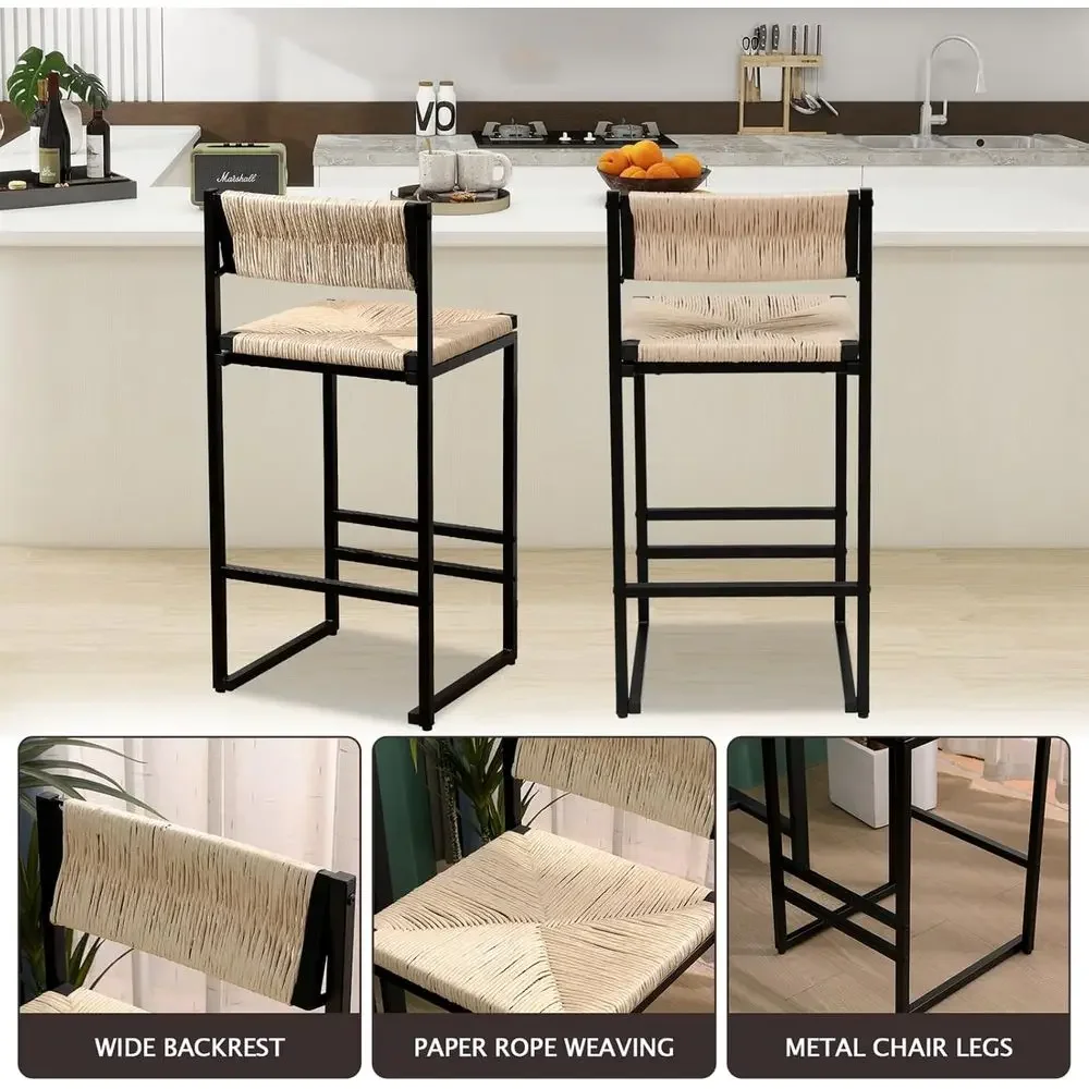 Set of 2 Creamy White Paper Ro - đánh giá và giá Home Bar And Counter