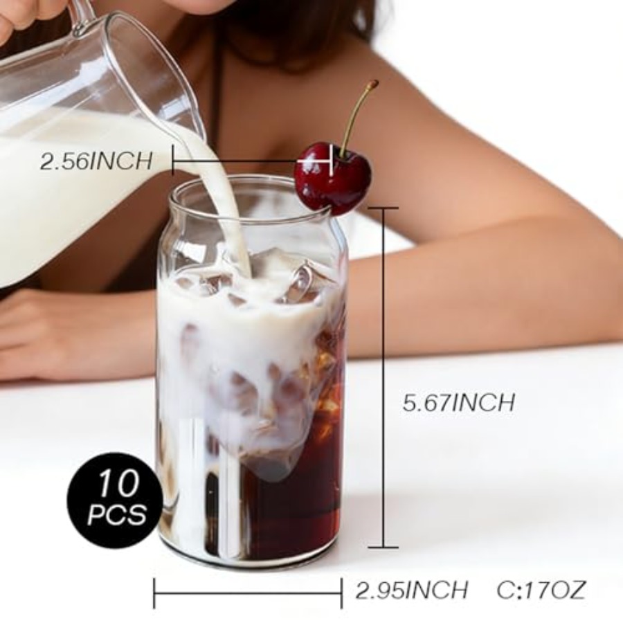 Drinking Glasses Set of 10, 17 - đánh giá và giá Highball Glass Set