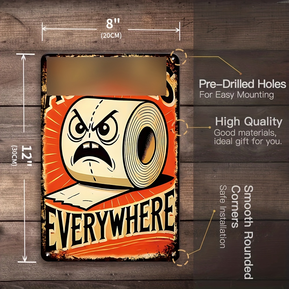 Set of 6, Fun Quotes Metal Tin - đánh giá và giá Home Bar Setup