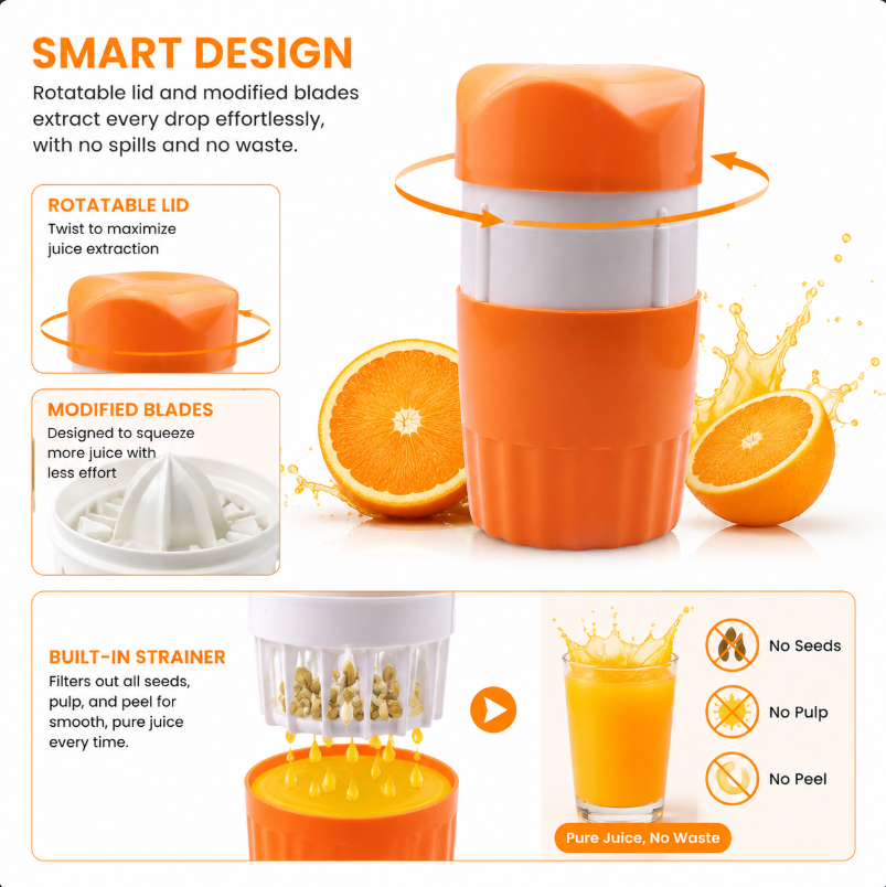Multifunctional Hand Juicer Le - đánh giá và giá Citrus Juicer Bar